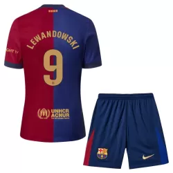 Conjunto FC Barcelona Lewandowski 9 Niño Primera 24/25 Conjunto FC Barcelona Lewandowski 9 Niño Primera 24/25