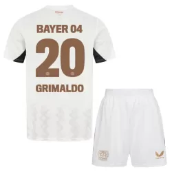 Conjunto Bayer 04 Leverkusen Alejandro Grimaldo 20 Niño Segunda 24/25 Conjunto Bayer 04 Leverkusen Alejandro Grimaldo 20 Niño Segunda 24/25