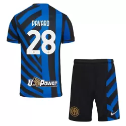 Conjunto Inter Milan Pavard 28 Niño Primera 24/25