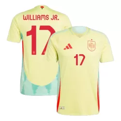 Camiseta España Williams JR 17 Hombre Segunda Euro 2024 Camiseta España Williams JR 17 Hombre Segunda Euro 2024