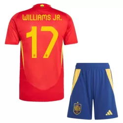 Conjunto España Williams JR 17 Niño Primera Euro 2024 Conjunto España Williams JR 17 Niño Primera Euro 2024