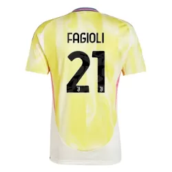 Camiseta Juventus Fagioli 21 Hombre Segunda 24/25 Camiseta Juventus Fagioli 21 Hombre Segunda 24/25