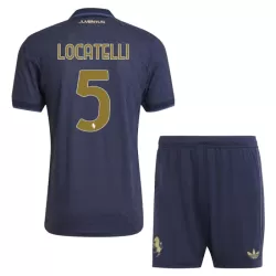 Conjunto Juventus Locatelli 5 Niño Tercera 24/25 Conjunto Juventus Locatelli 5 Niño Tercera 24/25