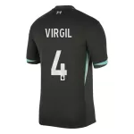 Camiseta Liverpool Virgil 4 Hombre Segunda 24/25
