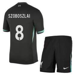 Conjunto Liverpool Szoboszlai 8 Niño Segunda 24/25 Conjunto Liverpool Szoboszlai 8 Niño Segunda 24/25