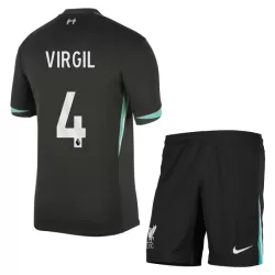 Conjunto Liverpool Virgil 4 Niño Segunda 24/25 Conjunto Liverpool Virgil 4 Niño Segunda 24/25