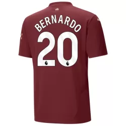 Camiseta Manchester City Bernardo 20 Hombre Tercera 24/25 Camiseta Manchester City Bernardo 20 Hombre Tercera 24/25