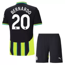 Conjunto Manchester City Bernardo 20 Niño Segunda 24/25 Conjunto Manchester City Bernardo 20 Niño Segunda 24/25