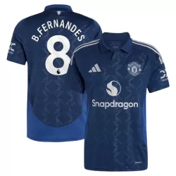Camiseta Manchester United Bruno Fernandes 8 Hombre Segunda 24/25 Camiseta Manchester United Bruno Fernandes 8 Hombre Segunda 24/25