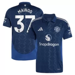 Camiseta Manchester United Mainoo 37 Hombre Segunda 24/25 Camiseta Manchester United Mainoo 37 Hombre Segunda 24/25