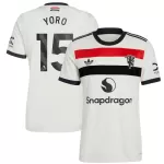Camiseta Manchester United Yoro 15 Hombre Tercera 24/25