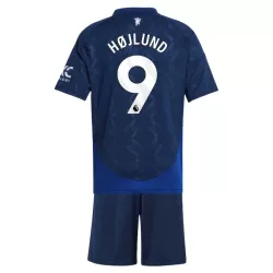 Conjunto Manchester United Højlund 9 Niño Segunda 24/25 Conjunto Manchester United Højlund 9 Niño Segunda 24/25