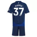 Conjunto Manchester United Mainoo 37 Niño Segunda 24/25