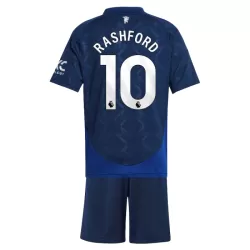 Conjunto Manchester United Rashford 10 Niño Segunda 24/25 Conjunto Manchester United Rashford 10 Niño Segunda 24/25