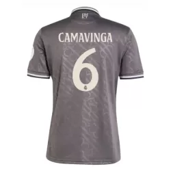 Camiseta Real Madrid Camavinga 6 Hombre Tercera 24/25 Camiseta Real Madrid Camavinga 6 Hombre Tercera 24/25