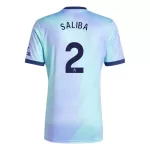 Camiseta Arsenal Saliba 2 Hombre Tercera 24/25