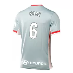 Camiseta Atlético Madrid Koke 6 Hombre Segunda 24/25 Camiseta Atlético Madrid Koke 6 Hombre Segunda 24/25