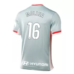 Camiseta Atlético Madrid Molina 16 Hombre Segunda 24/25 Camiseta Atlético Madrid Molina 16 Hombre Segunda 24/25