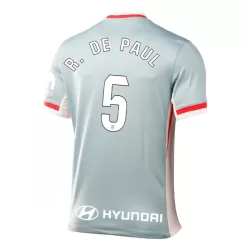 Camiseta Atlético Madrid R. De Paul 5 Hombre Segunda 24/25 Camiseta Atlético Madrid R. De Paul 5 Hombre Segunda 24/25