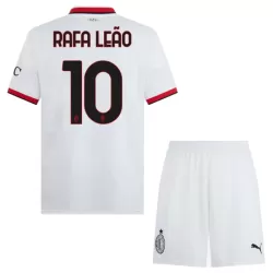 Conjunto AC Milan Rafael Leao 10 Niño Segunda 24/25 Conjunto AC Milan Rafael Leao 10 Niño Segunda 24/25