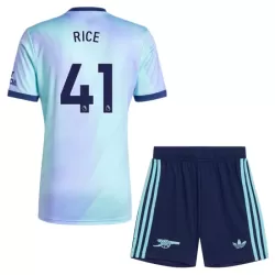 Conjunto Arsenal Rice 41 Niño Tercera 24/25 Conjunto Arsenal Rice 41 Niño Tercera 24/25