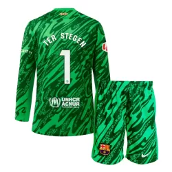 Conjunto Portero FC Barcelona Ter Stegen 1 Niño Primera 24/25 Manga Larga Conjunto Portero FC Barcelona Ter Stegen 1 Niño Primera 24/25 Manga Larga