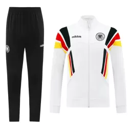 Alemania Conjunto De Chaqueta De Entrenamiento Hombre 24/25 Blanca Alemania Conjunto De Chaqueta De Entrenamiento Hombre 24/25 Blanca