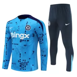 Chelsea Sudadera De Entrenamiento Hombre Cremallera Cuarto 24/25 Azul Chelsea Sudadera De Entrenamiento Hombre Cremallera Cuarto 24/25 Azul