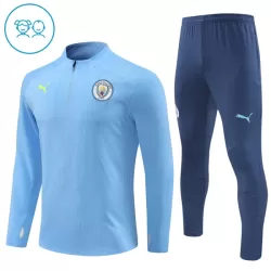 Manchester City Sudadera De Entrenamiento Niño Cremallera Cuarto 24/25 Azul Manchester City Sudadera De Entrenamiento Niño Cremallera Cuarto 24/25 Azul