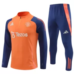 Manchester United Sudadera De Entrenamiento Hombre Cremallera Cuarto 24/25 Naranja Manchester United Sudadera De Entrenamiento Hombre Cremallera Cuarto 24/25 Naranja