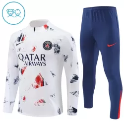 Paris Saint-Germain Sudadera De Entrenamiento Niño Cremallera Cuarto 24/25 Blanca Paris Saint-Germain Sudadera De Entrenamiento Niño Cremallera Cuarto 24/25 Blanca