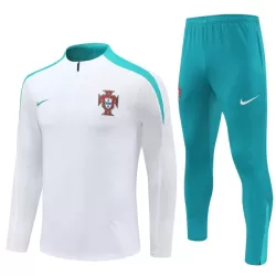 Portugal Sudadera De Entrenamiento Hombre Cremallera Cuarto 24/25 Blanca Portugal Sudadera De Entrenamiento Hombre Cremallera Cuarto 24/25 Blanca