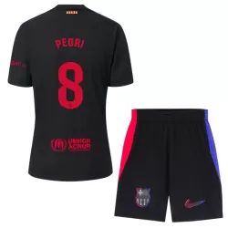 Conjunto FC Barcelona Pedri 8 Niño Segunda 24/25 Conjunto FC Barcelona Pedri 8 Niño Segunda 24/25