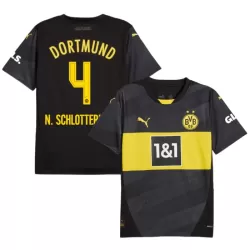 Camiseta Borussia Dortmund N. Schlotterbeck 4 Hombre Segunda 24/25 Camiseta Borussia Dortmund N. Schlotterbeck 4 Hombre Segunda 24/25