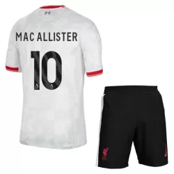 Conjunto Liverpool Mac Allister 10 Niño Tercera 24/25 Conjunto Liverpool Mac Allister 10 Niño Tercera 24/25