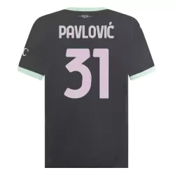 Camiseta AC Milan Pavlovic 31 Hombre Tercera 24/25 Camiseta AC Milan Pavlovic 31 Hombre Tercera 24/25