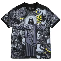 Camiseta Brasil Hombre 2024 Negra - Especial Camiseta Brasil Hombre 2024 Negra - Especial