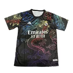 Camiseta Real Madrid Dragon Hombre 24/25 Negra Camiseta Real Madrid Dragon Hombre 24/25 Negra