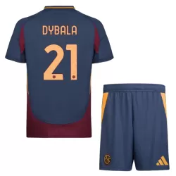 Conjunto AS Roma Dybala 21 Niño Tercera 24/25 Conjunto AS Roma Dybala 21 Niño Tercera 24/25