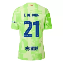 Camiseta FC Barcelona Frenkie de Jong 21 Hombre Tercera 24/25 Camiseta FC Barcelona Frenkie de Jong 21 Hombre Tercera 24/25