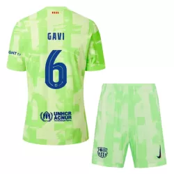 Conjunto FC Barcelona Gavi 6 Niño Tercera 24/25 Conjunto FC Barcelona Gavi 6 Niño Tercera 24/25