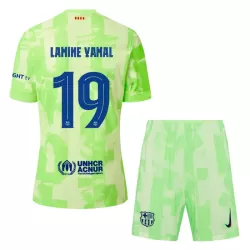 Conjunto FC Barcelona Lamine Yamal 19 Niño Tercera 24/25 Conjunto FC Barcelona Lamine Yamal 19 Niño Tercera 24/25