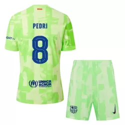 Conjunto FC Barcelona Pedri 8 Niño Tercera 24/25 Conjunto FC Barcelona Pedri 8 Niño Tercera 24/25