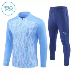 Manchester City Sudadera De Entrenamiento Niño Cremallera Cuarto 24/25 Azul Manchester City Sudadera De Entrenamiento Niño Cremallera Cuarto 24/25 Azul