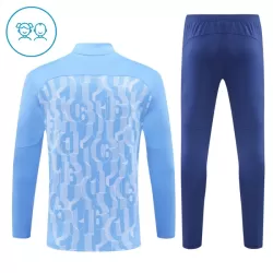 Manchester City Sudadera De Entrenamiento Niño Cremallera Cuarto 24/25 Azul