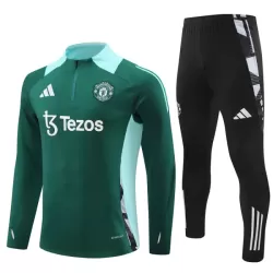 Manchester United Sudadera De Entrenamiento Hombre Cremallera Cuarto 24/25 Verde Manchester United Sudadera De Entrenamiento Hombre Cremallera Cuarto 24/25 Verde
