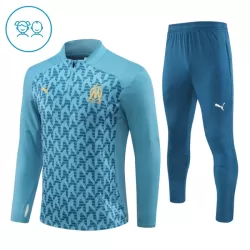 Olympique de Marseille Sudadera De Entrenamiento Niño Cremallera Cuarto 24/25 Azul Olympique de Marseille Sudadera De Entrenamiento Niño Cremallera Cuarto 24/25 Azul