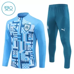 Olympique de Marseille Sudadera De Entrenamiento Niño Cremallera Cuarto 24/25 Azul Olympique de Marseille Sudadera De Entrenamiento Niño Cremallera Cuarto 24/25 Azul