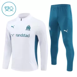 Olympique de Marseille Sudadera De Entrenamiento Niño Cremallera Cuarto 24/25 Blanca Olympique de Marseille Sudadera De Entrenamiento Niño Cremallera Cuarto 24/25 Blanca