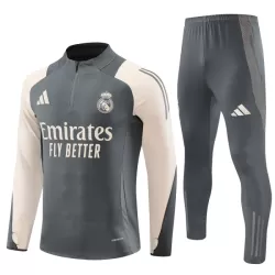 Real Madrid Sudadera De Entrenamiento Hombre Cremallera Cuarto 24/25 Gris Real Madrid Sudadera De Entrenamiento Hombre Cremallera Cuarto 24/25 Gris